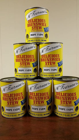 Mrs. Fearnow's Delicious Brunswick Stew with Chicken - 6 / 20 oz cans