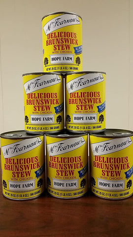 Image of Mrs. Fearnow's Delicious Brunswick Stew with Chicken - 6 / 20 oz cans