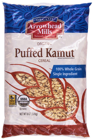 Image of Arrowhead Mills Cereal, Puffed Corn, 6 oz. Bag