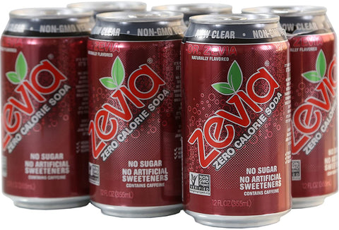 Image of Zevia All Natural Soda, Dr. Zevia, 12 Ounce Cans (Pack of 24)