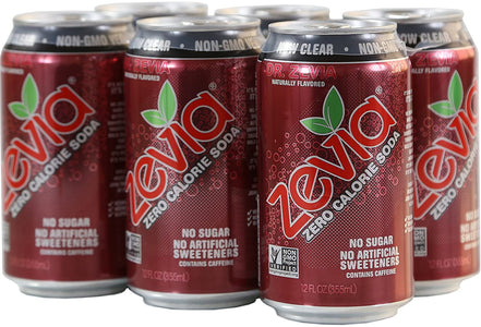 Zevia All Natural Soda, Dr. Zevia, 12 Ounce Cans (Pack of 24)