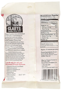 Claey's, Old Fashioned Hard Candy Peppermint, 6 Ounce Bag