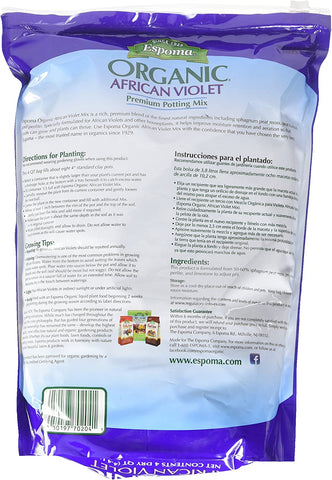 Image of Espoma African Violet Mix 4qt