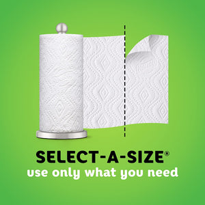 Bounty Select-A-Size Paper Towels, 2 Double Rolls = 4 Regular Rolls