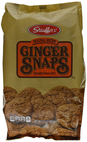Image of Stauffers Cookie Ginger Snap, Original, 14 Ounce