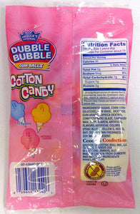 America's Original Dubble Cotton Candy Bubble Gum Balls, 4oz. (2 Pack)