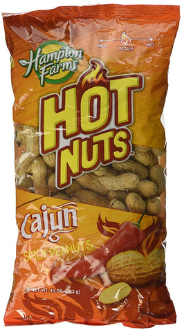 Image of Hampton Farms Cajun Hot Nuts, Spicy Roasted in the Shell