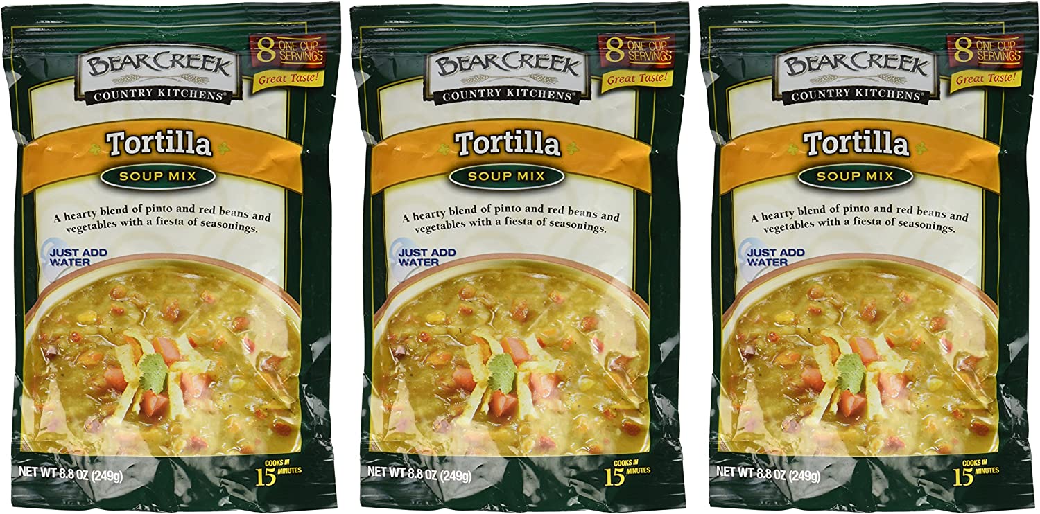 Bear Creek TORTILLA Soup Mix 8.8oz (3 Pack)