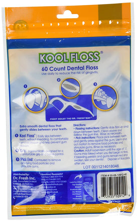 60 Count Dental Floss Pick