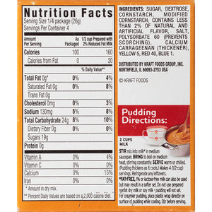 JELL-O Butterscotch Cook & Serve Pudding & Pie Filling Mix,3.5 oz Boxes (Pack of 3)