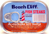 Beach Cliff Bite Size Herring Fish Steaks in Louisiana Hot Sauce (4 Pack) 3.75 oz Cans