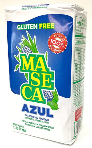 Image of Maseca Blue Corn Instant Masa Flour - Masa de Maiz Azul