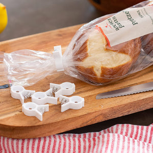 Chef Craft Bread & Bagel Clips 6-Count per Pack (1-Pack)