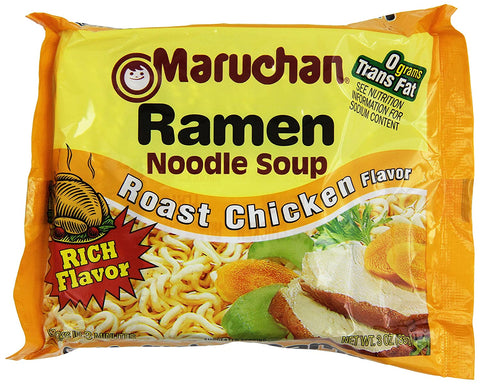 Image of Maruchan Ramen Roast Chicken, 3.0 Oz, Pack of 24
