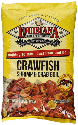 Image of Louisiana Fish Fry Crawfish, Shrimp & Crab Boil Seasoning (4.5 Pounds)