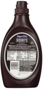 Hershey's Chocolate Sugar Free Syrup (17.5 oz bottle)