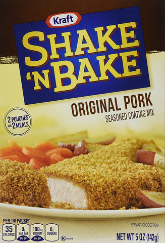 Image of Shake 'N Bake ORIGINAL PORK Seasoned Coating Mix 5oz. (3 Boxes)