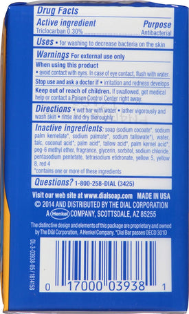 Dial Antibacterial Bar Soap
