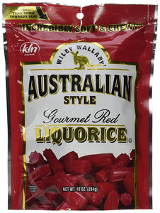 Wiley Wallaby Australian Style Licorice Candy 10oz