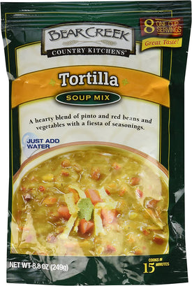 Bear Creek TORTILLA Soup Mix 8.8oz (3 Pack)