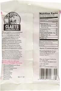 Claeys Old Fashioned Hard Candies Watermelon 6 Ounces (Pack of 6)