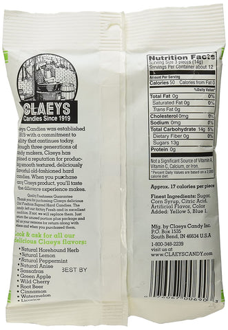 Image of Claey's, Old Fashioned Hard Candy Green Apple