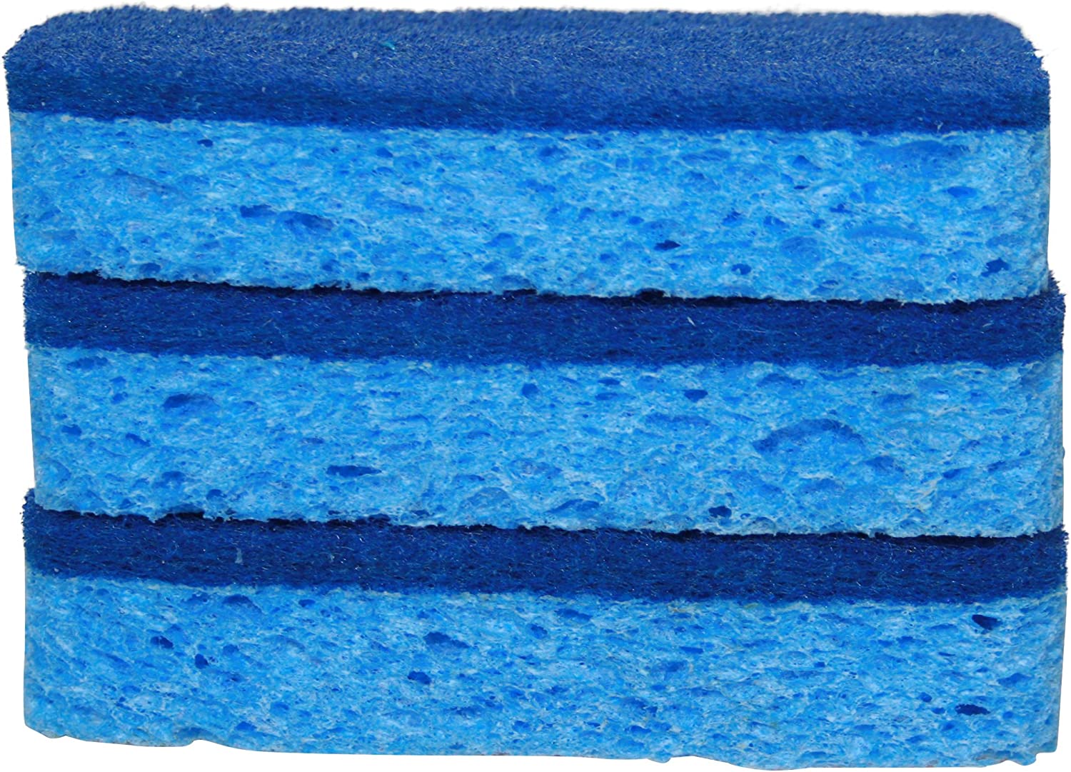 Dawn Non Scratch Premium Scrubber Sponges, 3 Pack, Blue