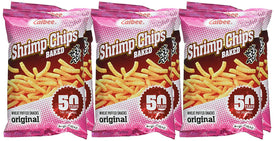 Calbee Shrimp flavored chips baked 4oz
