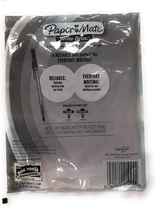 Paper Mate Write Bros. Ballpoint Pen 1.0 mm Medium 12-Pack (10+2 Bonus Pens)