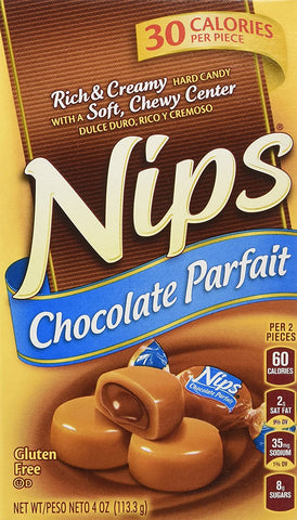 Image of Nips Chocolate Parfait Rich & Creamy Hard Candy, 4oz (Pack of 3)