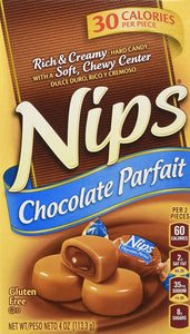 Nips Chocolate Parfait Rich & Creamy Hard Candy, 4oz (Pack of 3)