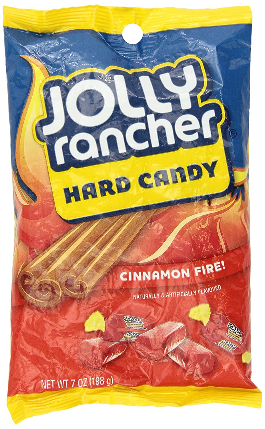 JOLLY RANCHER Hard Candy Cinnamon Fire! (7 Ounce Bag)