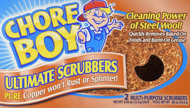 Chore Boy Copper Scouring Pad-2ct