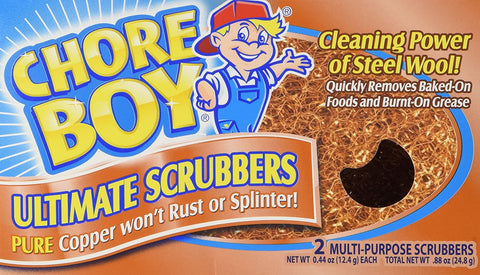 Image of Chore Boy Copper Scouring Pad-2ct