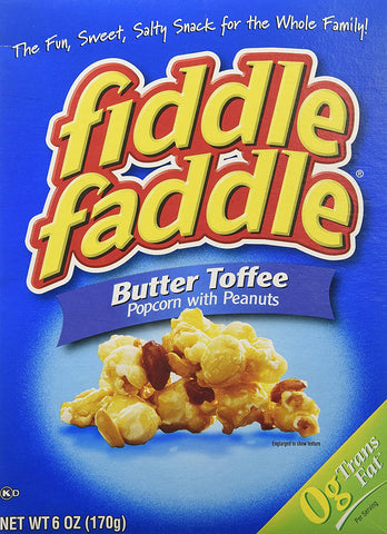 Image of Fiddle Faddle - Butter Toffee with Peanuts