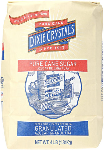 Image of Imperial Sugar Dixie Crystals Pure Cane Sugar, 4 lb