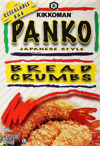 Image of Kikkoman Panko Japanese Style Bread Crumbs, 8 Oz