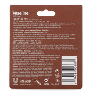 Vaseline Lip Therapy Cocoa Butter (3 Pack)